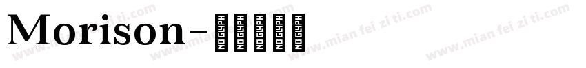 Morison字体转换