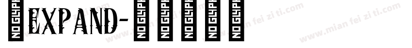 武expand字体转换