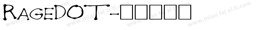 RageDOT字体转换