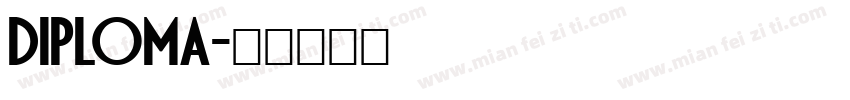 Diploma字体转换