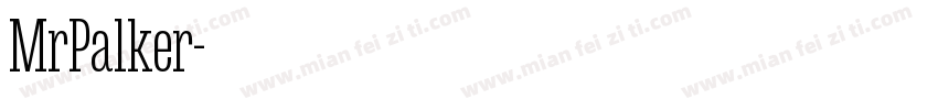 MrPalker字体转换