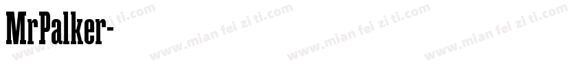 MrPalker字体转换