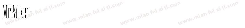 MrPalker字体转换