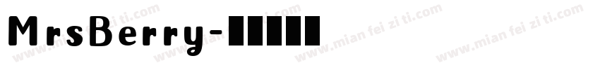MrsBerry字体转换