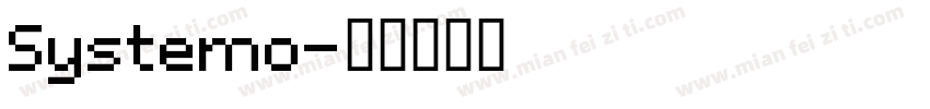 Systemo字体转换
