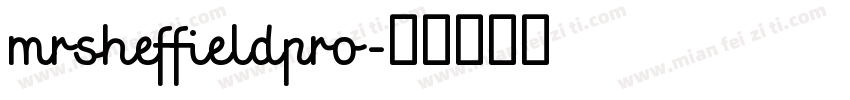 mrsheffieldpro字体转换