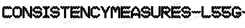 ConsistencyMeasures-L55g字体转换