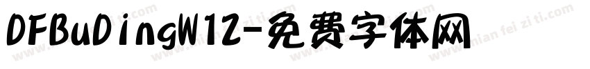DFBuDingW12字体转换