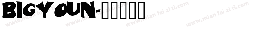 BigYoun字体转换
