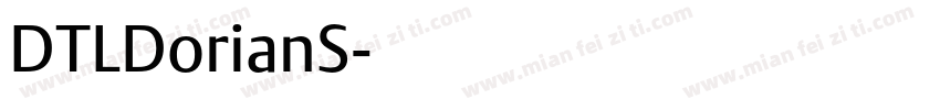 DTLDorianS字体转换