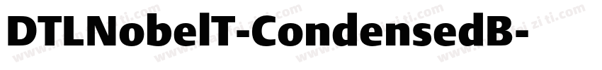 DTLNobelT-CondensedB字体转换