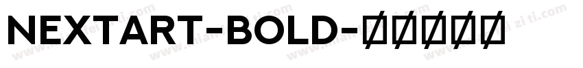 NEXTART-Bold字体转换