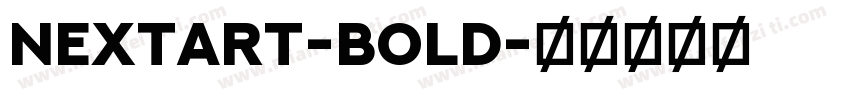 NEXTART-Bold字体转换