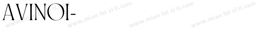 AVINOI字体转换