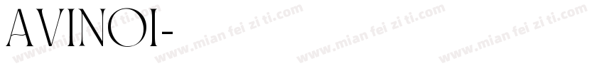 AVINOI字体转换
