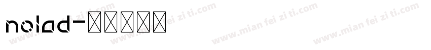 nolad字体转换