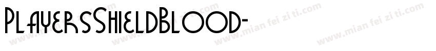 PlayersShieldBlood字体转换