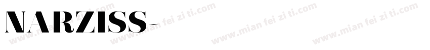NARZISS字体转换