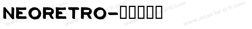 NEORetro字体转换