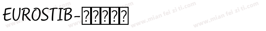 EUROSTIB字体转换