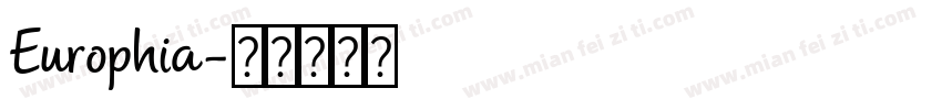 Europhia字体转换