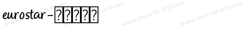 eurostar字体转换