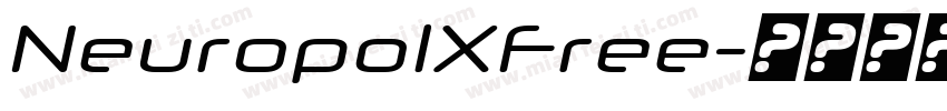 NeuropolXFree字体转换