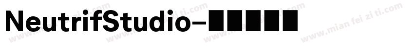 NeutrifStudio字体转换