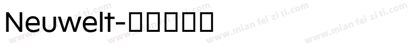 Neuwelt字体转换