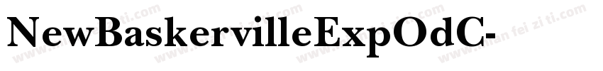 NewBaskervilleExpOdC字体转换
