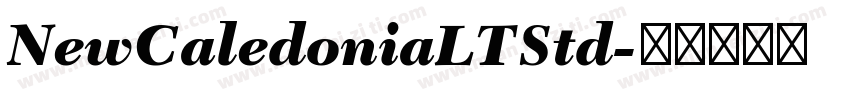 NewCaledoniaLTStd字体转换