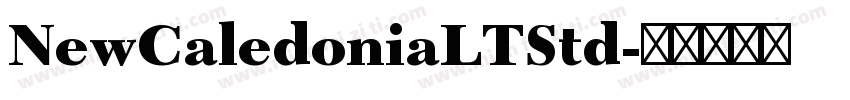 NewCaledoniaLTStd字体转换