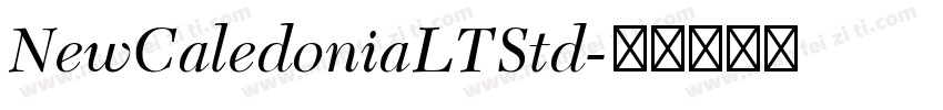 NewCaledoniaLTStd字体转换