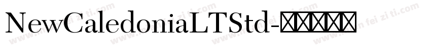 NewCaledoniaLTStd字体转换