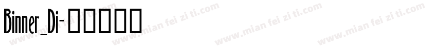 Binner_Di字体转换