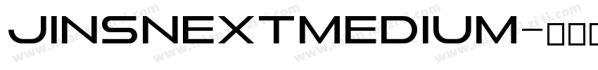 JINSNextMedium字体转换