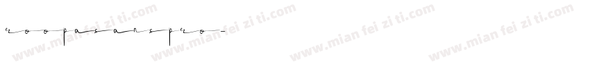 roopasanspro字体转换