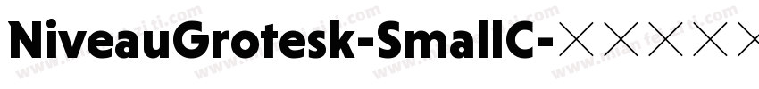 NiveauGrotesk-SmallC字体转换