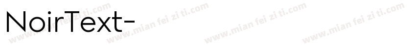 NoirText字体转换