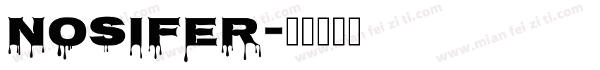 Nosifer字体转换