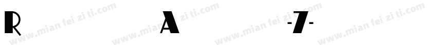 RosellindaAlyamore-7字体转换