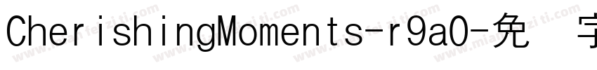 CherishingMoments-r9aO字体转换