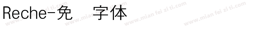 Reche字体转换