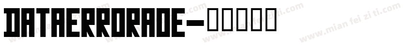 DataErrorAOE字体转换
