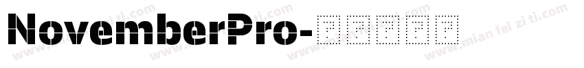 NovemberPro字体转换