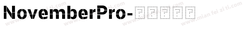 NovemberPro字体转换