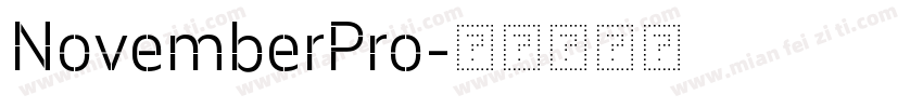 NovemberPro字体转换