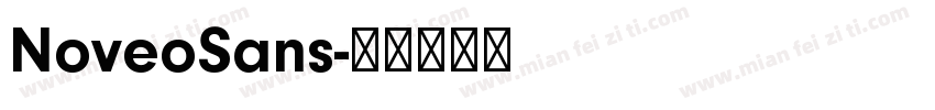 NoveoSans字体转换