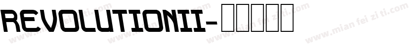 REVOLUTIONII字体转换