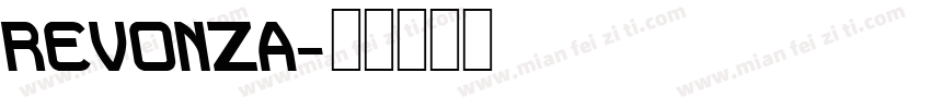 REVONZA字体转换